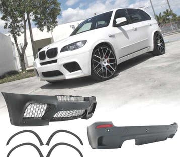 Kit Carrosserie Pour Bmw X5 E70 10-12 Look X5 M5 Pdc, Verzenden