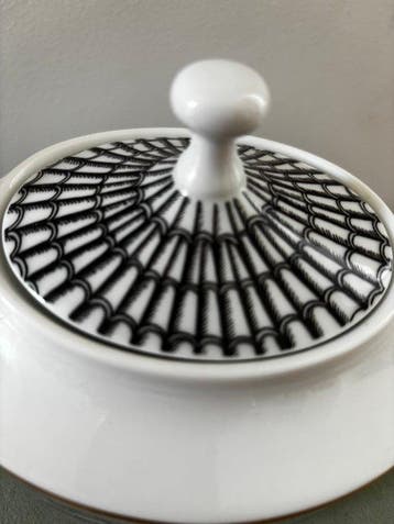 Rosenthal - Piero Fornasetti - Theepot - Porselein -