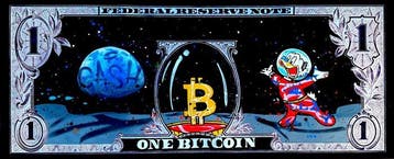 Moabit - Uncle Scrooge X The First Bitcoin on The Moon