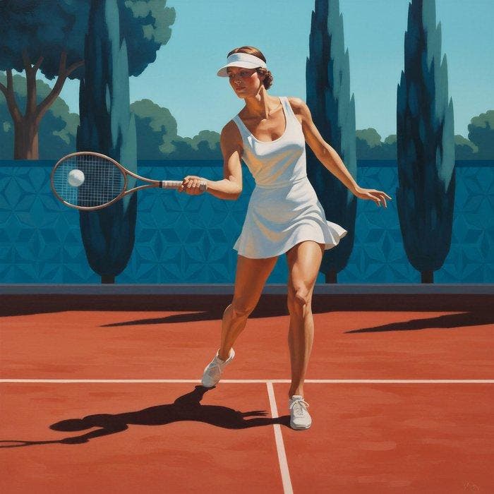 Le Yack - The Forehand - Hand signed, Antiek en Kunst, Kunst | Designobjecten