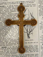 Crucifix - Zeldzaam pectoraal kruis ter herdenking van de