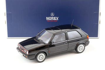 Norev 1:18 - Model sedan - Volkswagen Golf II Gti G60 Black