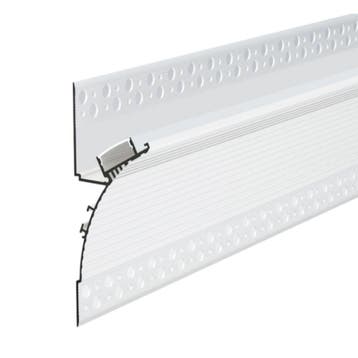 LED Strip Profiel Stuc Trimless Wand | 3 Meter uit één stuk, Maison & Meubles, Lampes | Autre, Verzenden