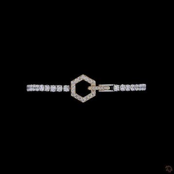 Armband - 14 karaat Witgoud, Geel goud - 8.09ct. tw. Diamant, Nieuw