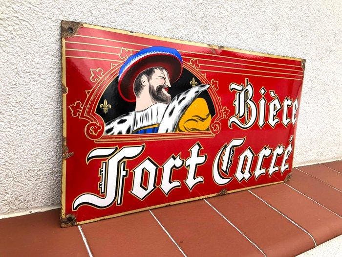 Brasserie du Fort-Carré French Beer - Reclamebord - Oud, Antiquités & Art, Antiquités | Assiettes décoratives & Carrelages