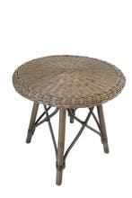 Salontafel - Rattan - Vintage tafel van rotan