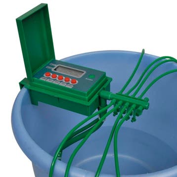 vidaXL Irrigatiesysteem automatisch met timer voor, Jardin & Terrasse, Arroseurs de jardin, Verzenden