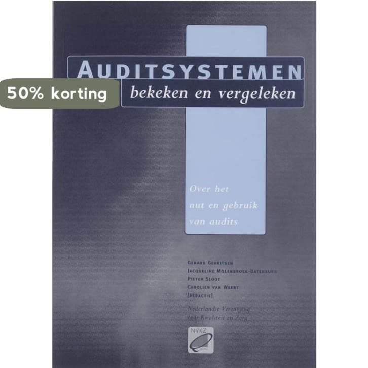 AUDITSYSTEMEN BEKEKEN EN VERGELEKEN DR 1 9789066653764, Boeken, Wetenschap, Gelezen, Verzenden