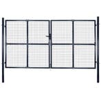 vidaXL Tuinhek van gaas gegalvaniseerd staal 300x150 cm, Verzenden, Nieuw