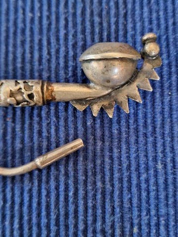Twee pijpen - Zilver - Azië - 20e eeuw