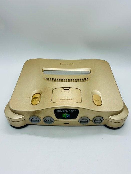 Nintendo - N64 - Nintendo 64 Gold Console Set – Region, Consoles de jeu & Jeux vidéo, Consoles de jeu | Accessoires Autre
