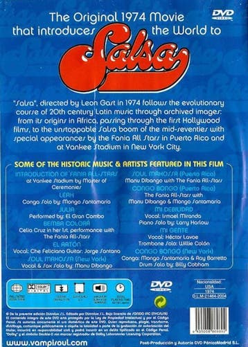 Salsa (The Film) DVD The Fania All-Stars, Verzenden