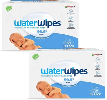 WaterWipes Billendoekjes Bio - 24 x 60 stuks - 1440 doekjes, Verzenden, Nieuw