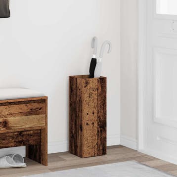 vidaXL Opslaghaak & Rek Oudhout 20 x 20 x 55,5 cm Bewerkt, Huis en Inrichting, Woonaccessoires | Paraplubakken, Verzenden, Nieuw