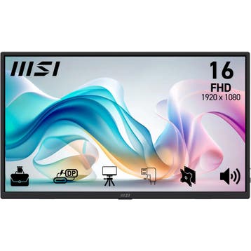 MSI PRO MP165 E6 Portable Monitor — zo goed als nieuw, Verzenden, Nieuw