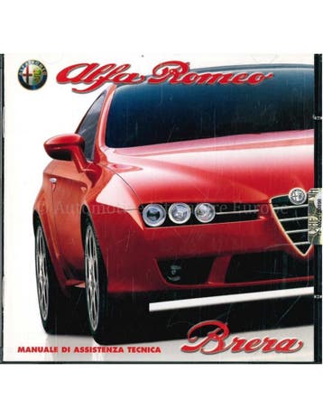 2006 ALFA BRERA BENZINE DIESEL WERKPLAATSHANDBOEK CD