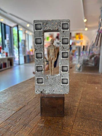 Josep Bofill (1942) - Sculpture, Huomo - 18 cm - Bronze,, Antiek en Kunst