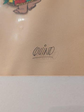 Quino Originele met de hand geschilderde animatiecel. -, Cd's en Dvd's, Nieuw in verpakking