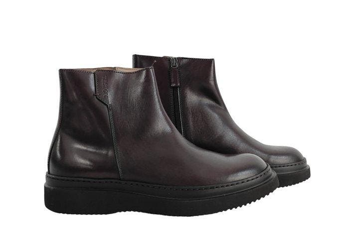 TESTONI - 8 UK - 42 IT - Sondrio Ankle Boot Plain Calf, Kleding | Heren, Schoenen