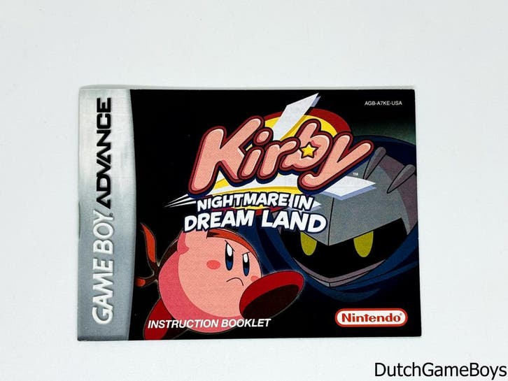 Gameboy Advance / GBA - Kirby - Nightmare In Dreamland - USA, Games en Spelcomputers, Games | Overige, Gebruikt, Verzenden
