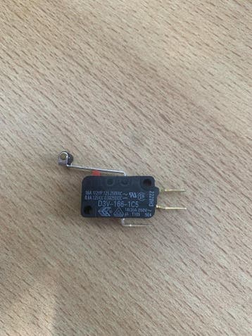 Microschakelaar 250v/15a Nieuw Bravilor koffie, Ophalen of Verzenden, Nieuw