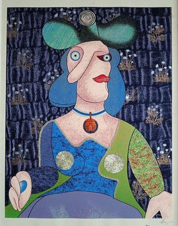 Enrico Baj (1924-2003) - Dama