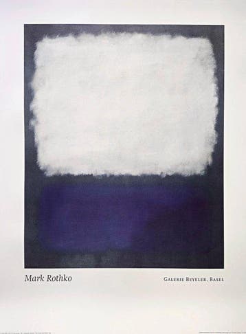 Mark Rothko (1903-1970) (after) - Blue and Grey, 1962