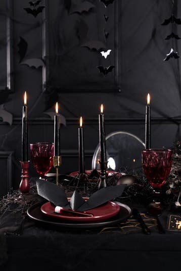 Halloween Slinger Vleermuizen 1,5m, Verzenden