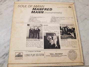 manfred mann - soul of mann (instrumentals) - LP - 1ste, Nieuw in verpakking