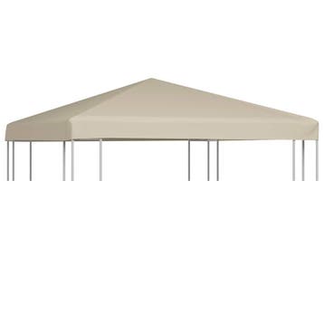 Prieeldak 3x3m beige | Tweede kansje | OP = OP, Verzenden, Tuinpaviljoen