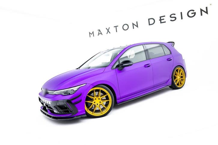 Side Skirts Diffuser V.3 voor VW Golf 8 R / 8.5 R Hatchback, Auto diversen, Tuning en Styling, Ophalen of Verzenden