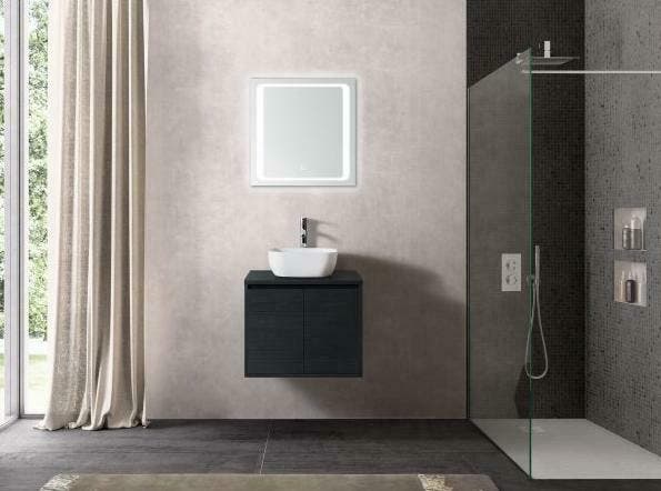 Badmeubelset England 60 cm Zwart, Maison & Meubles, Salle de bain | Meubles de Salle de bain, Enlèvement ou Envoi