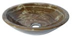 Sanifun Waskom Jasone travertin rond M, Overige typen