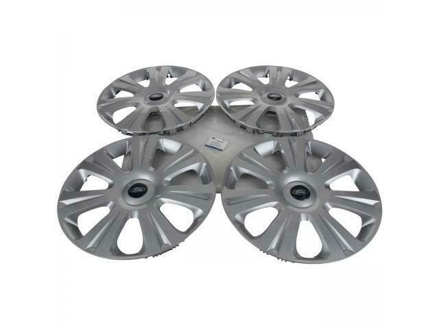 ORIGINELE Ford wieldoppen set 16 inch ZILVEREN (4 stuks) 170, Autos : Pièces & Accessoires, Pneus & Jantes, Enlèvement ou Envoi
