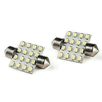 36mm 16 LED SMD auto interieur dome lamp, Verzenden