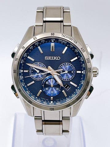 Seiko - solar - Zonder minimumprijs - 8B92-0AB0 - Heren -