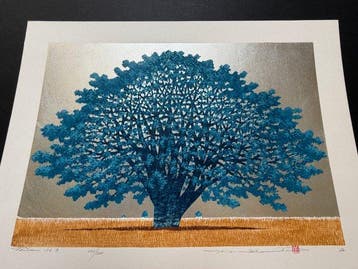 Tree scene 156B - NO RESERVE PRICE ! - Hajime Namiki