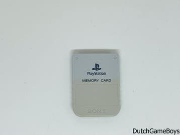 Playstation 1 / PS1 - Memory Card - White, Games en Spelcomputers, Verzenden, Gebruikt