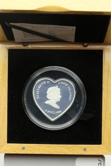 Cookeilanden. Elizabeth II. 5 Dollars 2007 Diana (Zonder, Postzegels en Munten