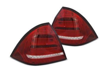 LED achterlicht units Red White geschikt voor Mercedes W203, Verzenden