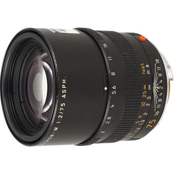 Leica 11637 APO-Summicron-M 75mm F/2 ASPH. | Occasion, Ophalen of Verzenden