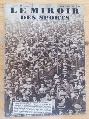 Loting van 13 antieke sporttijdschriften – Le Miroir des