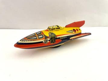 HWN - Blikken speelgoed - Space Rocket - 1950-1960 -