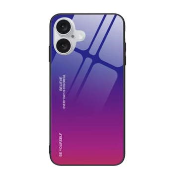 iPhone 13 Mini Hoesje Gradient - TPU en 9H Glas - Shockproof, Verzenden, Nieuw