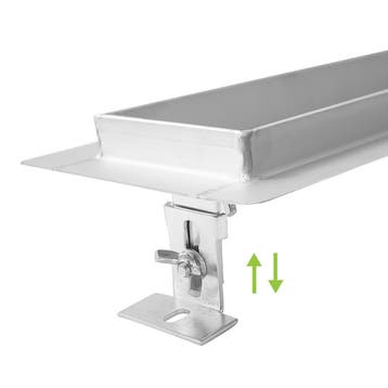 Aanbieding: Wiesbaden RVS Douchegoot | Flens met Uitneembaar, Ophalen of Verzenden, Nieuw, Douche