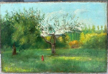Auguste Renoir (1841-1919), Kring van - Paysage à l’arbre et
