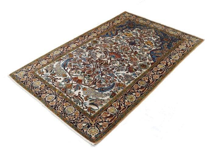 Origineel Hereke oriëntaals tapijt oud - Vloerkleed - 192 cm, Huis en Inrichting, Stoffering | Tapijten en Vloerkleden