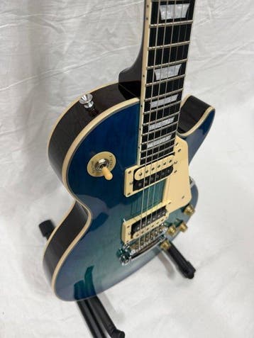 Lintage Guitars - LPT-100-TBL Transparent Blueburst Gloss -