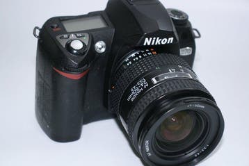 Nikon D70 af 24-50mm 1:3.3-4.5 Digitale camera, Audio, Tv en Foto, Nieuw