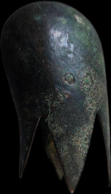 Bactrian Bronzen Klauw Bijlkop-Knuppel (Zonder minimumprijs)